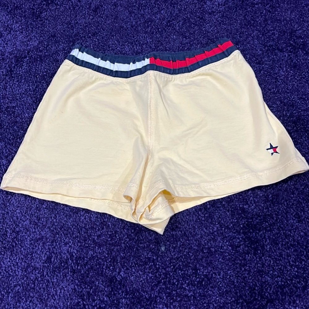 Tommy Hilfiger yellow shorts